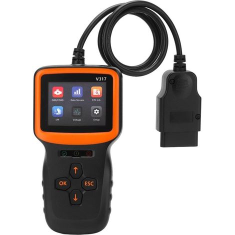 Scanner V317 V1.5 OBD2 DC9-16V, écran ABS, lecteur de Code d'erreur, outil d'analyse pour véhicules (1/5)