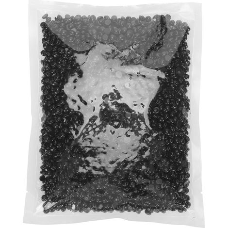 Liddy 500g Perles de Cire Dure Sans Douleur pour Épilation Femme, Cire à Épilation Chaud, Grains de Cire Noirs (1/5)