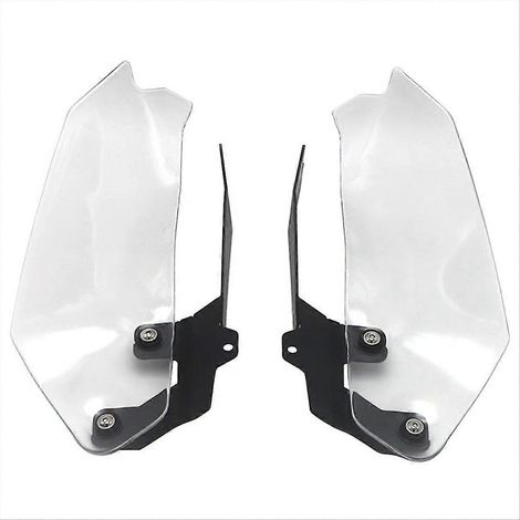 Panel deflector de viento para motocicleta, protector de manos transparente (1/5)