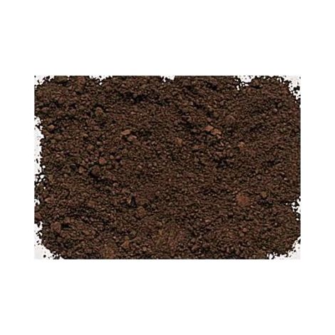 Pigment pour création de peinture - pot 120 g -Terre d'ombre naturelle