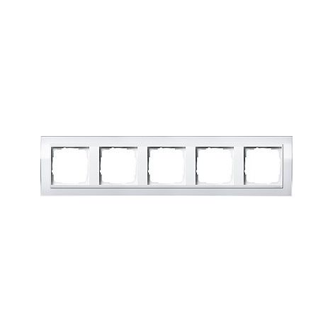 Gira Telaio di copertura 5f Interm. RW Gira Event Chiaro Bianco [0215723], 0215 723