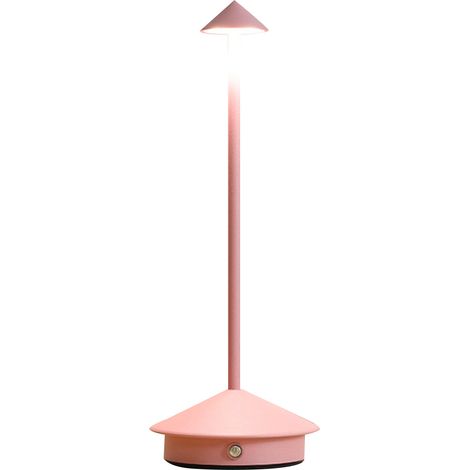 Lampe de chevet LED champignon avec veilleuse, interrupteur tactile, intensité variable en continu, trois couleurs, batterie 1800 mAh (1/3)