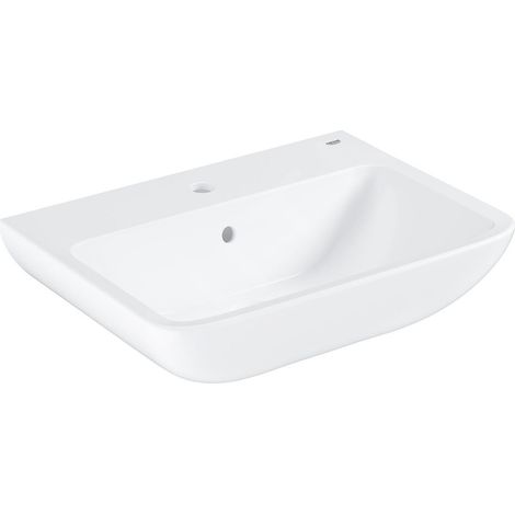 Grohe Start Edge - Lavabo 60x45 cm, avec trop-plein, trou pour robinetterie, blanc alpin 39950000 (1/5)