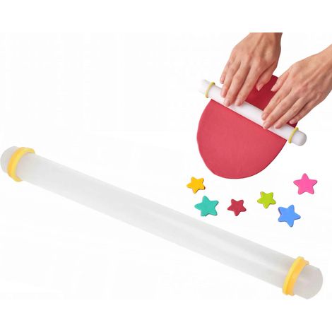 Mattarello dritto per fondenti di marzapane 35cm BRUNBESTE BB-3222 (1/5)