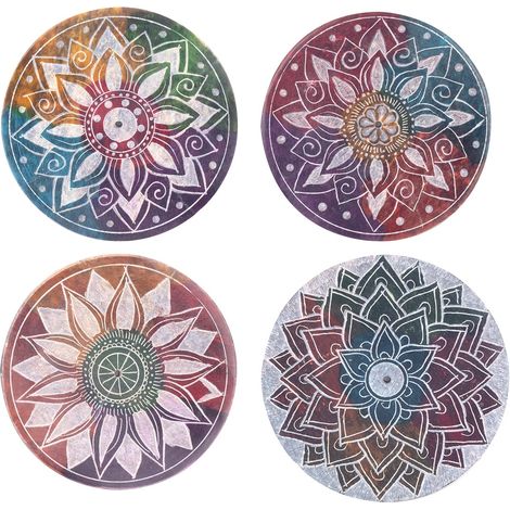 Signes Grimalt Portion cadeau Supporter encens 4 unités Accessoires naturels multicolores 8x8x1cm 28874 (1/4)