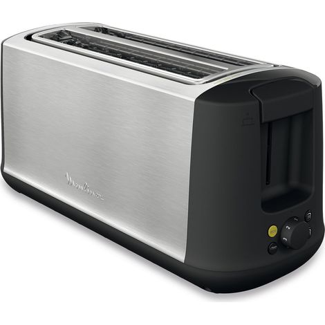 Grille-pain 2 Longues Fentes Inox 1700W (1/2)