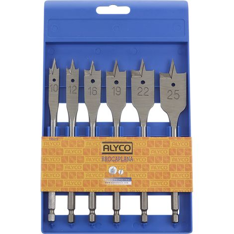 Juego de brocas planas 11 piezas ALYCO (1/5)
