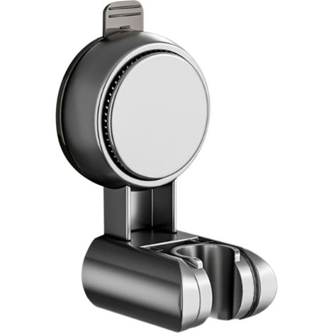 Support générique à ventouse, fixation pour salle de bain, gris (1/5)
