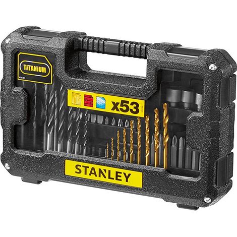 Juego de 53 piezas para taladrar y atornillar  STANLEY STA7223-XJ (1/3)