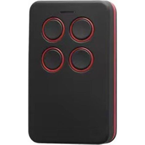Copieur radio multifréquence 280–868 MHz pour télécommandes de portes de garage – Compatible avec protocoles HCS301, KeeLoq, Rolling Code – Rouge-lsw