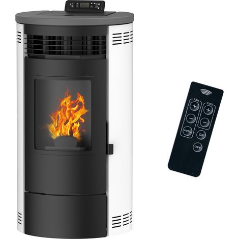 Stufa a Pellet Flavia 15 kW Sannover Bianco