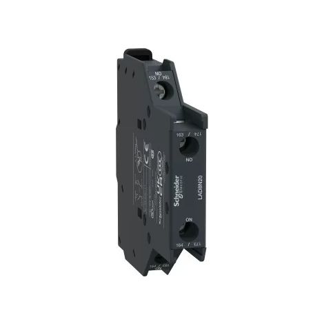 Schneider LAD8N20 TeSys D Lateral auxiliary contact block 2F - screw clamp terminals
