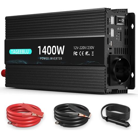 1400w convertisseur 12v 220v, onduleur 12v 220v (1/5)