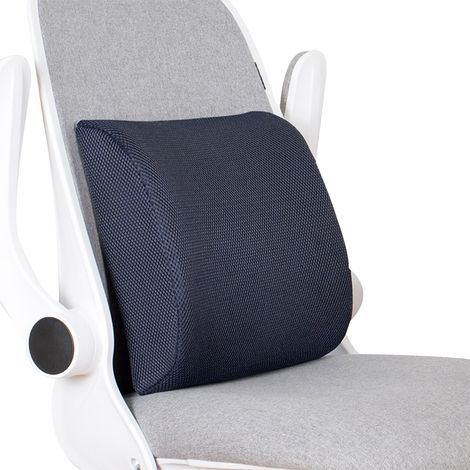 Coussin De Soutien Lombaire - Mousse À Mémoire De Forme - Pour Siège De Bureau Et Siège De Voiture - 1 Pièce (1/5)