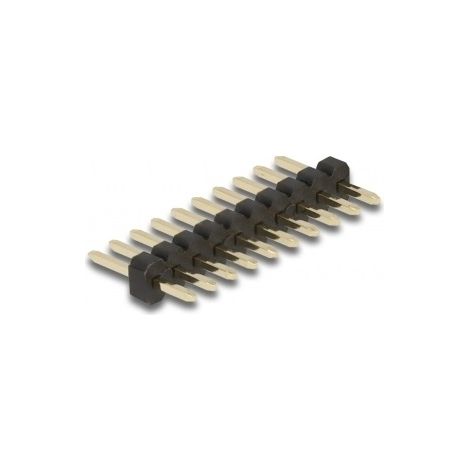 DELOCK 66698 ACCESSOIRE POUR CARTE DE CIRCUIT IMPRIMÉ (PCB) EMBASE À BROCHES NOIR, MÉTALLIQUE 5 PIÈCE(S) (1/2)