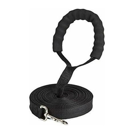 Laisses de dressage Laisse Chien, Laisse Corde pour Chien avec Poignée Rembourrée Douce, Laisse de Dressage Longue Pour Chiens de Grande à Petite Taille (1/4)