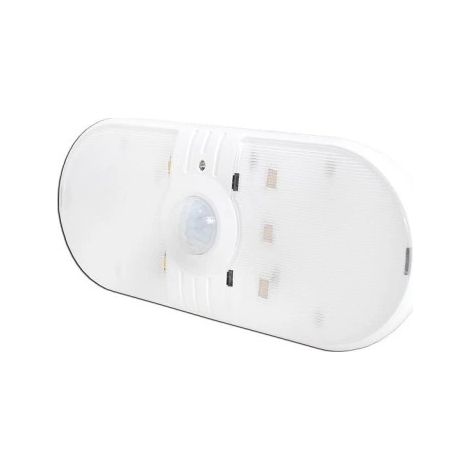 Lámpara LED de 3W para armario o salón con sensor PIR y batería.