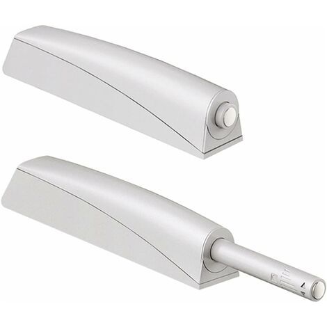 Amortisseur porte placard 2 pièces – Système Push to Open – Loquet magnétique pour armoire – Installation sans perçage – Durée de vie 20 000 cycles
