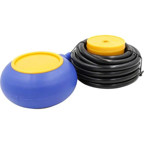 Round float switch with 4 m cable, water level controller for water tank, sump pump (1/5)