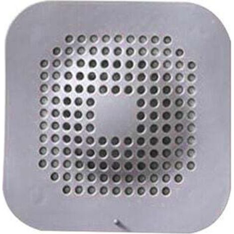 Attrape Cheveux Douche Gris Filtre evier Baignoir Douche en Silicone-Bouchon Caoutchouc Salle de Bain (Gris) (1/4)