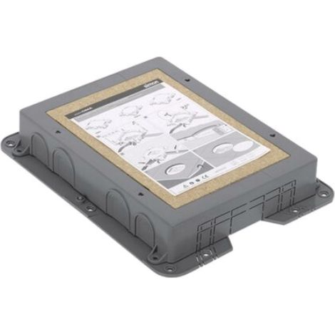 Boîtier de finition Kontakt-Simon g201 protection IP40 acier (1/2)