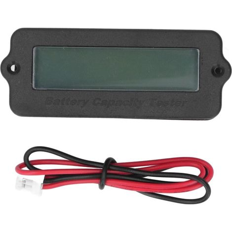 Indicateur de capacité de batterie au Lithium, testeur, moniteur de Charge et de décharge, panneau d'affichage en pourcentage, jaune, 10 cordes (1/5)