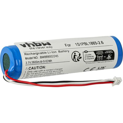vhbw Battery compatible with Philips Avent SCD973/26 Baby Monitor, Babyphone (2600 mAh, 3.7 V, Li-Ion)