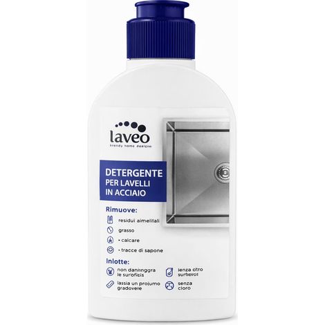 Nettoyant pour éviers en acier inoxydable – Élimine calcaire, graisse et résidus