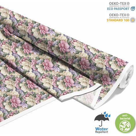 TESSUTI DECORATIVI PER ESTERNI OXFORD - Motivo Fiori 12 (1/5)