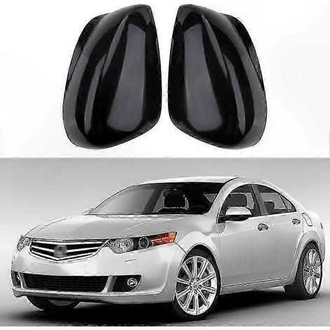 Coque de rétroviseur noire pour Honda Accord 2008-2012 - Décoration résistante avec finition brillante