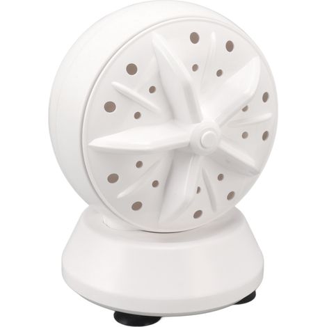 Mini-lave-linge à double turbine, nettoyage ultrasonique portable pour évier, dortoir, voyage, prise USB 5V (1/5)