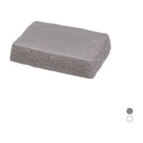 PORTE-SAVON LIGNE PETRA Dimensions : Gris