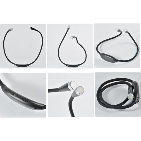 Wiederaufladbare LED-Nackenleselampe über USB, langlebig, 360° flexible Mini-Leuchte, ideal zum Stricken, Campen, Heimwerken und Laufen. (1/2)