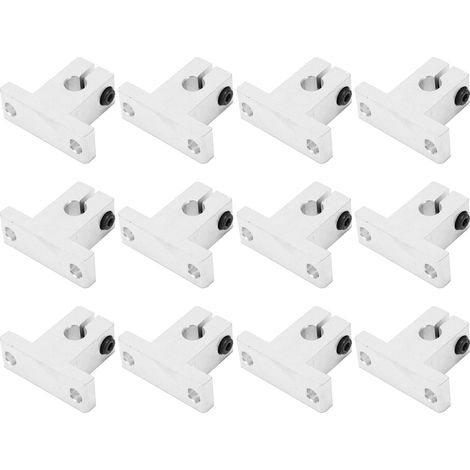12-teiliges Set mit Klemmstangen für Linearführungsschienen aus Aluminiumlegierung für 3D-Drucker (1/5)