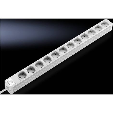Rittal DK 7240.310 Presa multipla 12 vani Alluminio 1 pz. (1/2)