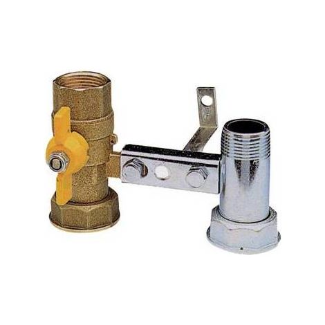 MENSOLA PER CONTATORE GAS C/RUBINETTO Misura: 1" x 1"1/4