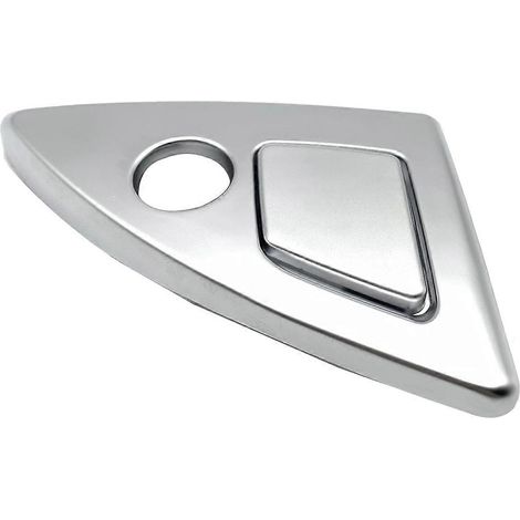 Cache-cylindre de serrure de console centrale + bouton 51169171552 pour BMW Série 5 F10 F11 F18 10-16 Accoudoir B (1/4)