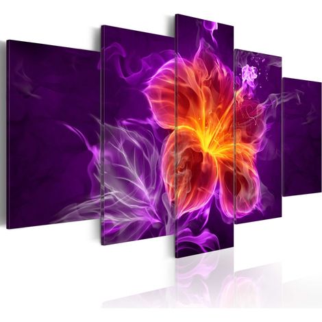 Quadro - Fiore esoterico - 100x50 (1/4)