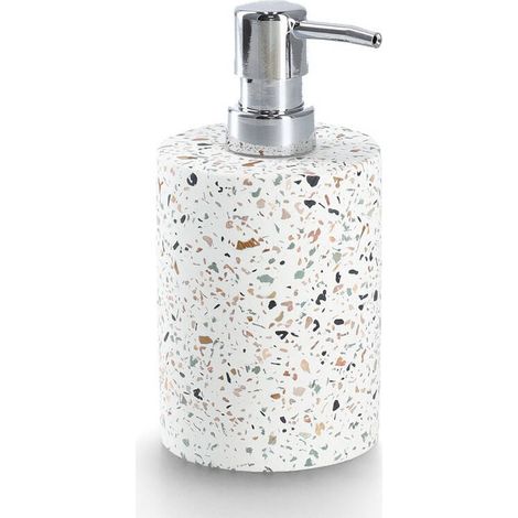 Distributeur de savon en terrazzo de ciment, Ø 8,2 cm (1/4)