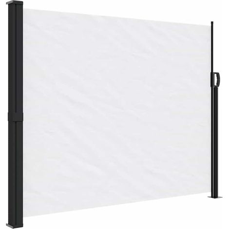 Auvent latéral rétractable blanc 170x300 cm (1/5)