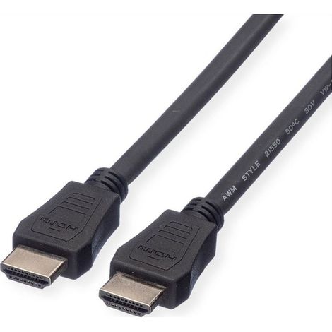 Câble HDMI avec Ethernet SECOMP - 10m - Blindé - Noir