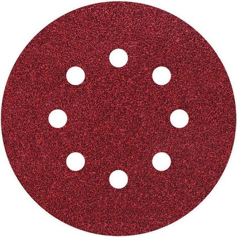 25 discos abrasadores WOLFCRAFT perforador G60 Ø125