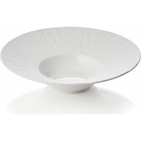 Assiette à pâtes Ø 24 cm blanche MAYA SHIRO lot de 3 - Was Germany (1/2)