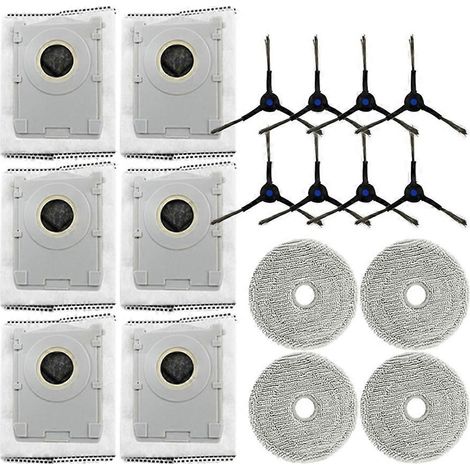 Ersatzteile für den Ecovacs Deebot Mini Saugroboter: Staubbeutel, Seitenbürste, Müllbeutel usw.