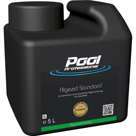 Pool Professional Alegezid Algenex 5 Liter Schwimmbad Algenverhüter Schaumfrei