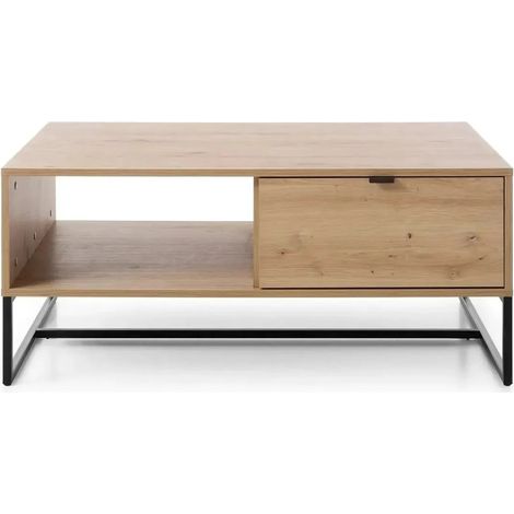 LEO - Table basse - Beige (1/5)