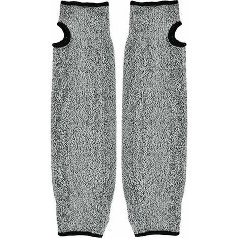Manchon de protection pour bras, manchon pour bras de sécurité, Gants de travail à manches longues anti-abrasion résistant aux coupures HPPE pour jardin, cuisine et travaux agricoles (35cm) (1/5)