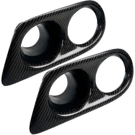 Cache antibrouillard en carbone véritable, contour de conduit d'air pour BMW Série 3 E46 M3 (2001-2006) (1/5)
