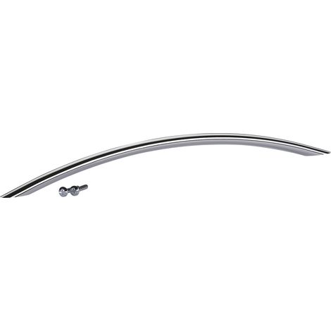 SO-TECH - Poignée de meuble BG01 - Entraxe 288 mm - L335 mm - Gris clair - Pour cuisine, salle bain, armoire, commode, tiroir