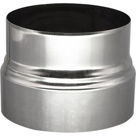 Réducteur de tuyau de poêle 120 mm à 110 mm - Raccord de poêle - En acier inoxydable - Réduction du tuyau de cheminée (1/5)